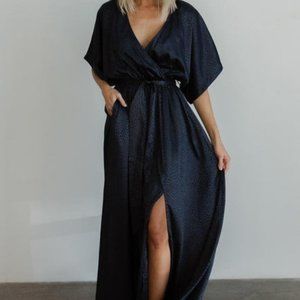 Baltic Born Navy Kimono Dress